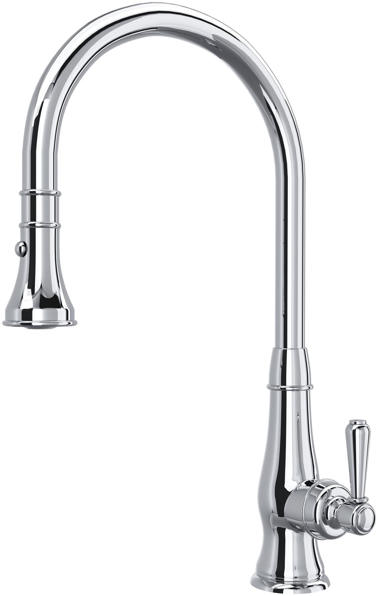 ROHL A3420LMAPC-2 Pull-Down FAUCETS, 0-in L x 2.7-in W x 18.6-in H