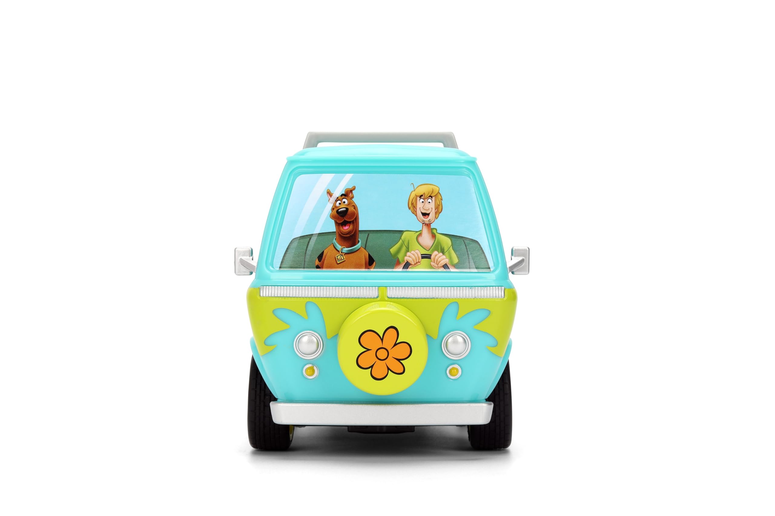 Jada Giocattoli - Scooby-Doo - Macchina misteriosa in scala 1:24 R/C - Veicolo radiocomandato - Iconico da collezione