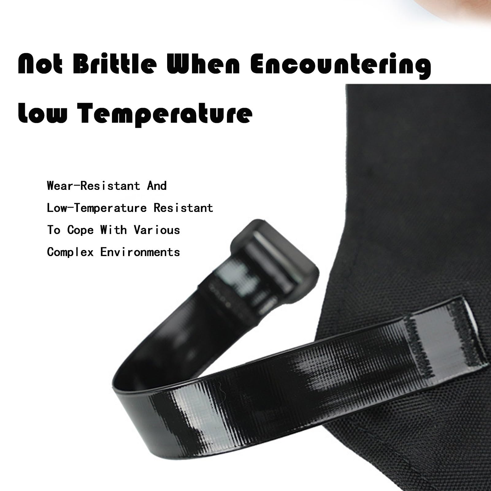 Guêtres de Jambe, guêtres Anti-Morsure de Serpent, guêtres de Raquettes à Neige Portables et résistantes à l'usure, guêtres d'extérieur, adaptées au Camping, à la randonnée et à la Raquette