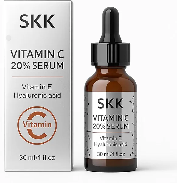 Vitamin C Serum for Face with Hyaluronic Acid & Vitamin E - Facial Serum Anti-Aging for Fine Lines & Hydration, Natural Skincare Gift for Women & Men (30ml/1oz (pack of 1))