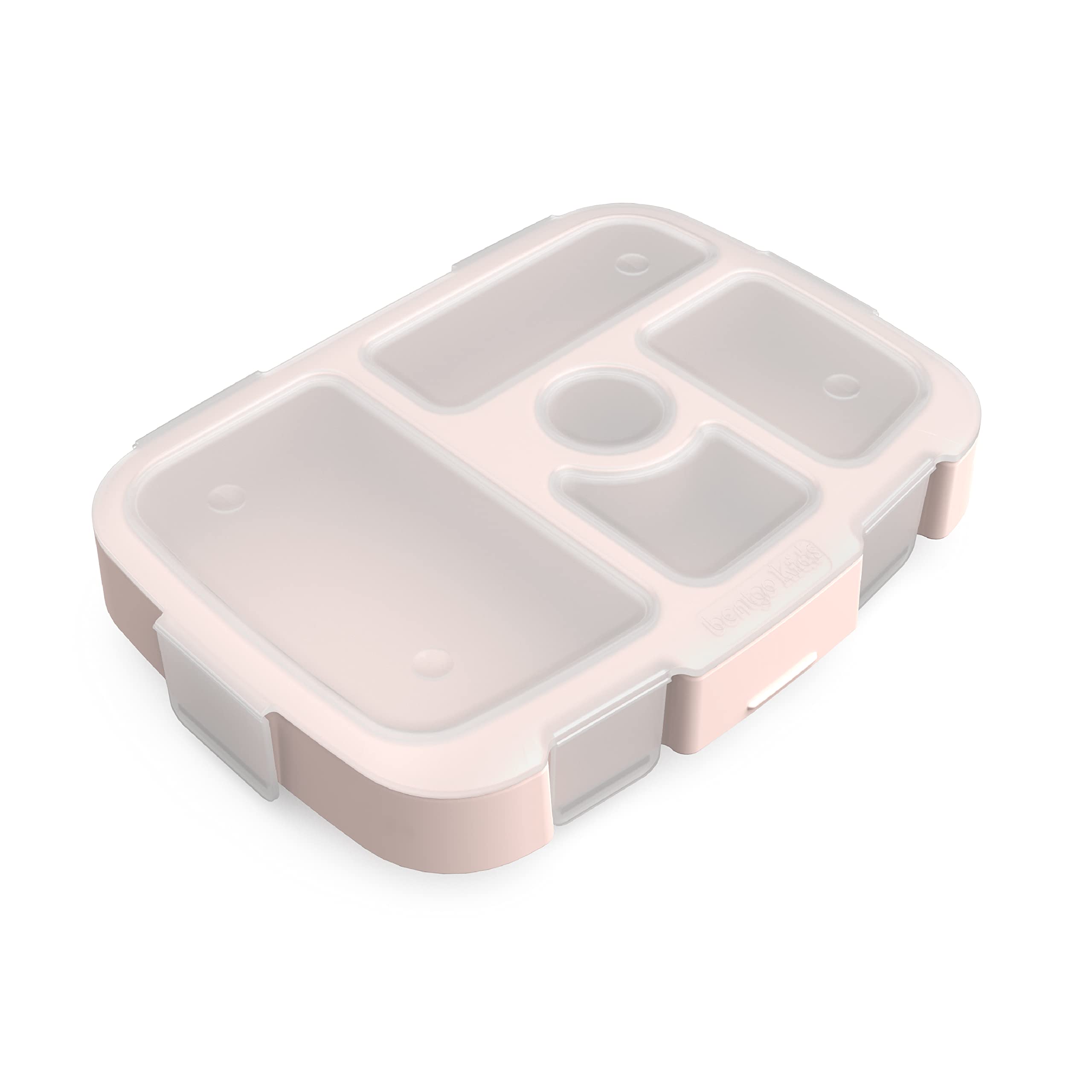 Bentgo® Kids Prints Tray with Transparent Cover - Reusable, BPA-Free, 5-Compartment Meal Prep Container with Built-In Portion Control for Healthy Meals At Home & On the Go (Nature Adventure)