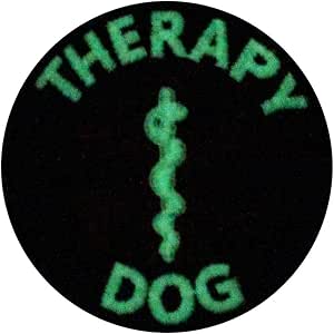 Service Dog EMS Medic Hook & Loop Patch – Embroidered Star Of Life Vest/Harness Emblem - View #9