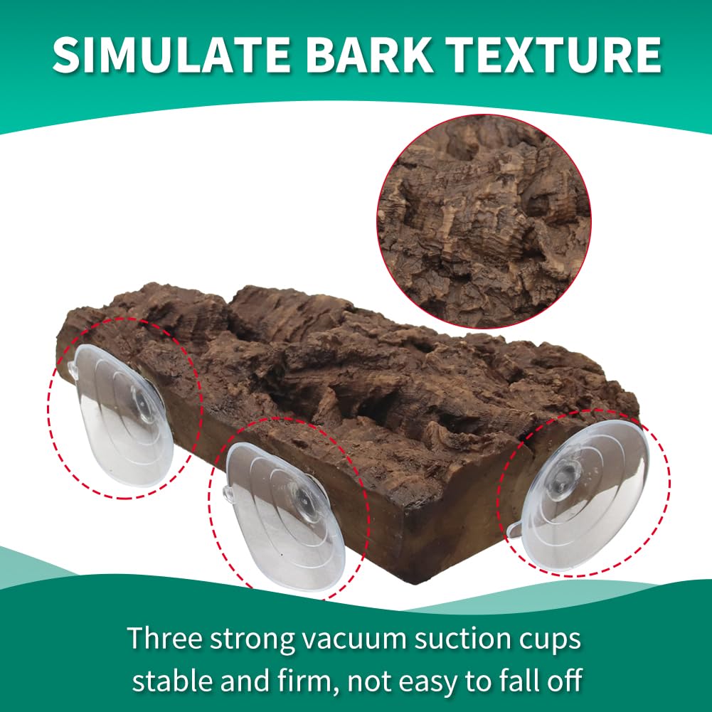 Turtle Basking Platform with Suction Cups Floating Climbing Rest Terrace Aquarium Ornament Rock Landscaping Decor - Image 4