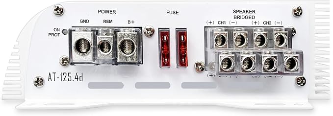 Amplificador de Auto CT Sounds ATv2-125.4D 4 Canales 800W Clase D miniatura 4