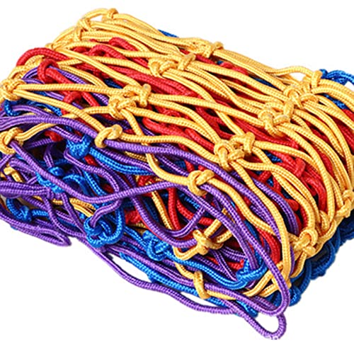 AWSAD Sicherheitsnetz Outdoor-Seilnetz masche Kindersicherheits-Balkonschutz-Nylonnetz Schutznetz für Schaukelset für Balkon Garten Spielplatz Farbe : 10cm mesh, Size : 2x3m(6.6x9.8ft) Cover