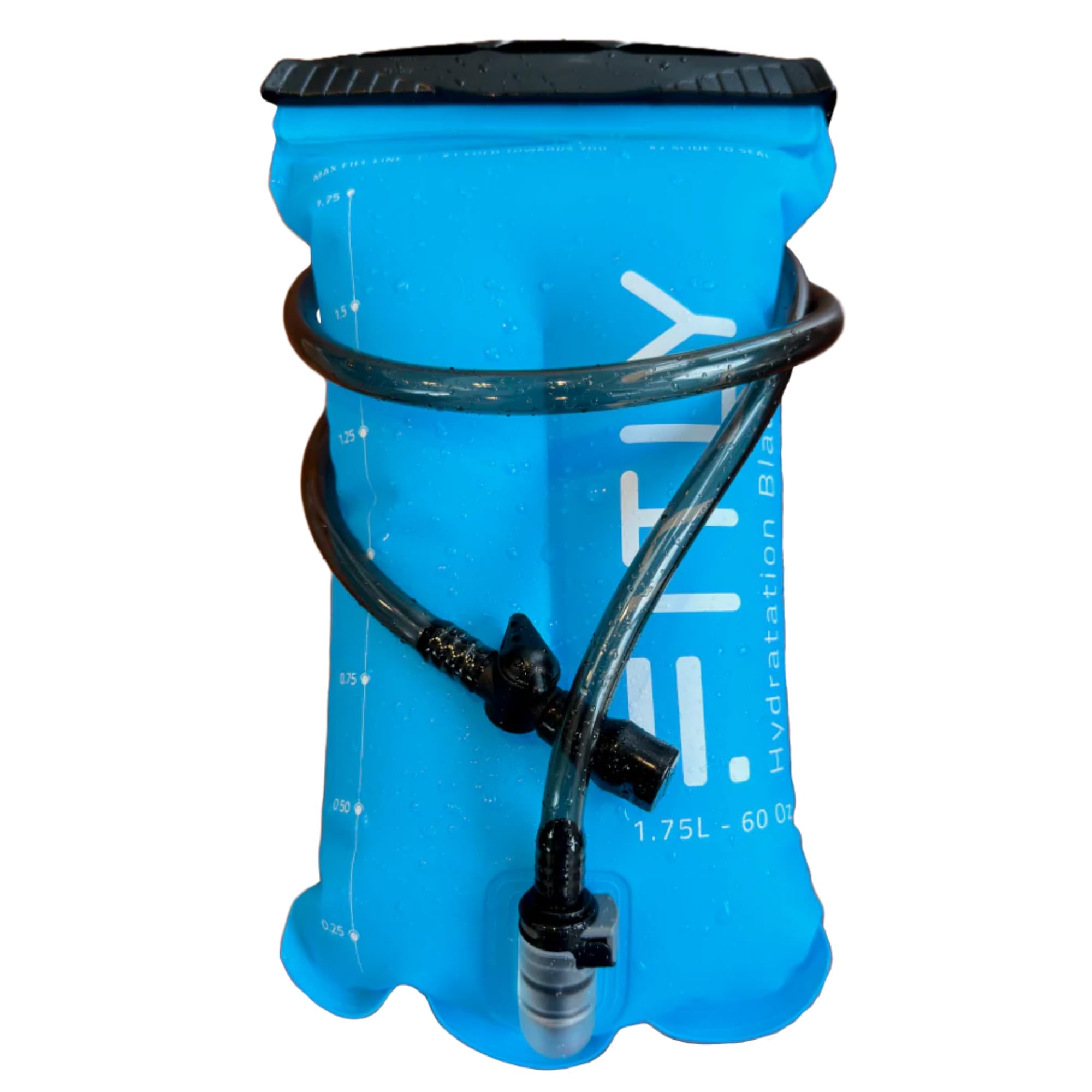 FITLY Soft Water Bottle | Shrink As You Drink Soft Flask for Hydration Pack | Folding Water Bottle Ideal for Running, Hiking, Cycling, Climbing & Rigorous Activity — image 1