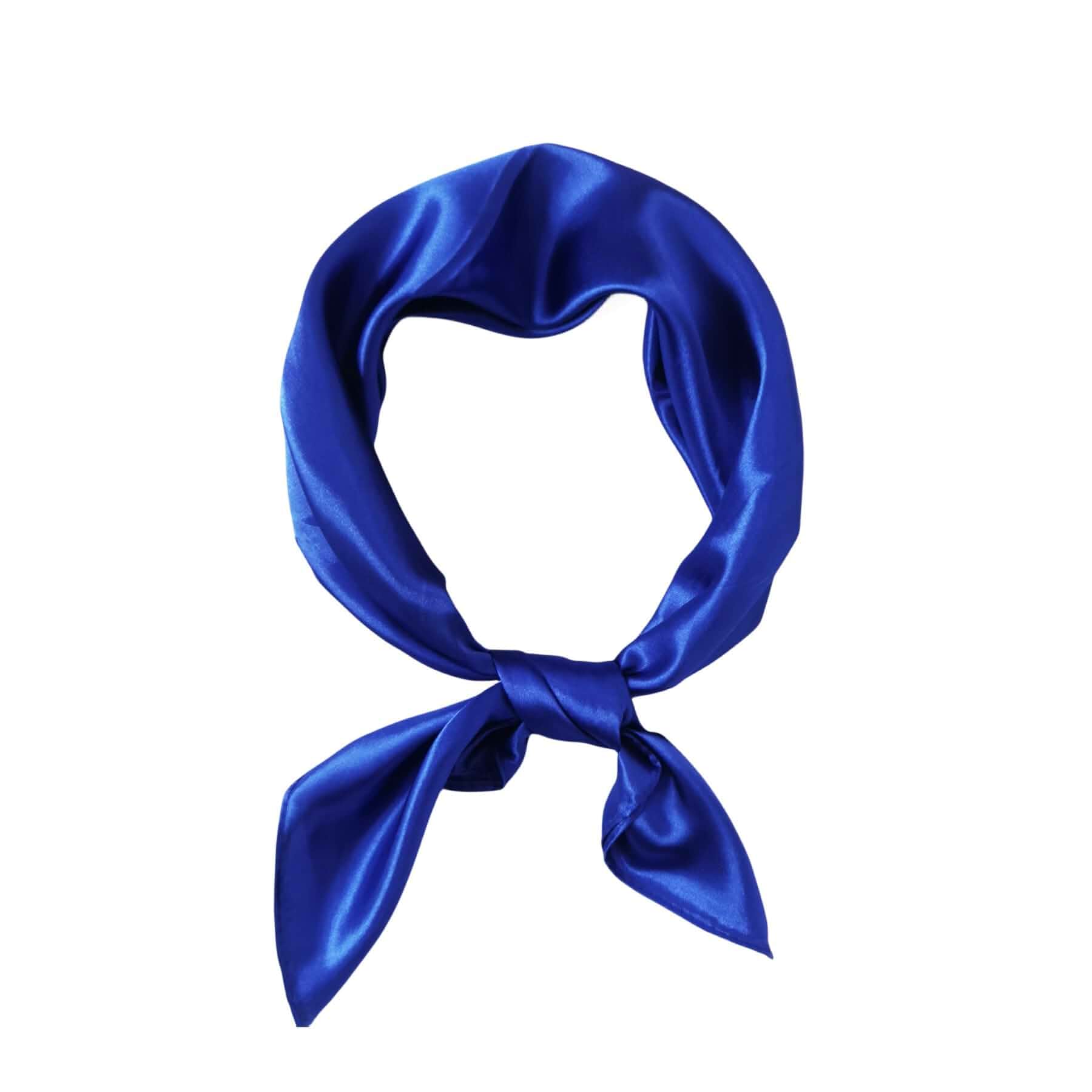 Women Satin Scarf Vintage Square Stain Scarf Wrap Neck Scarf for Halloween