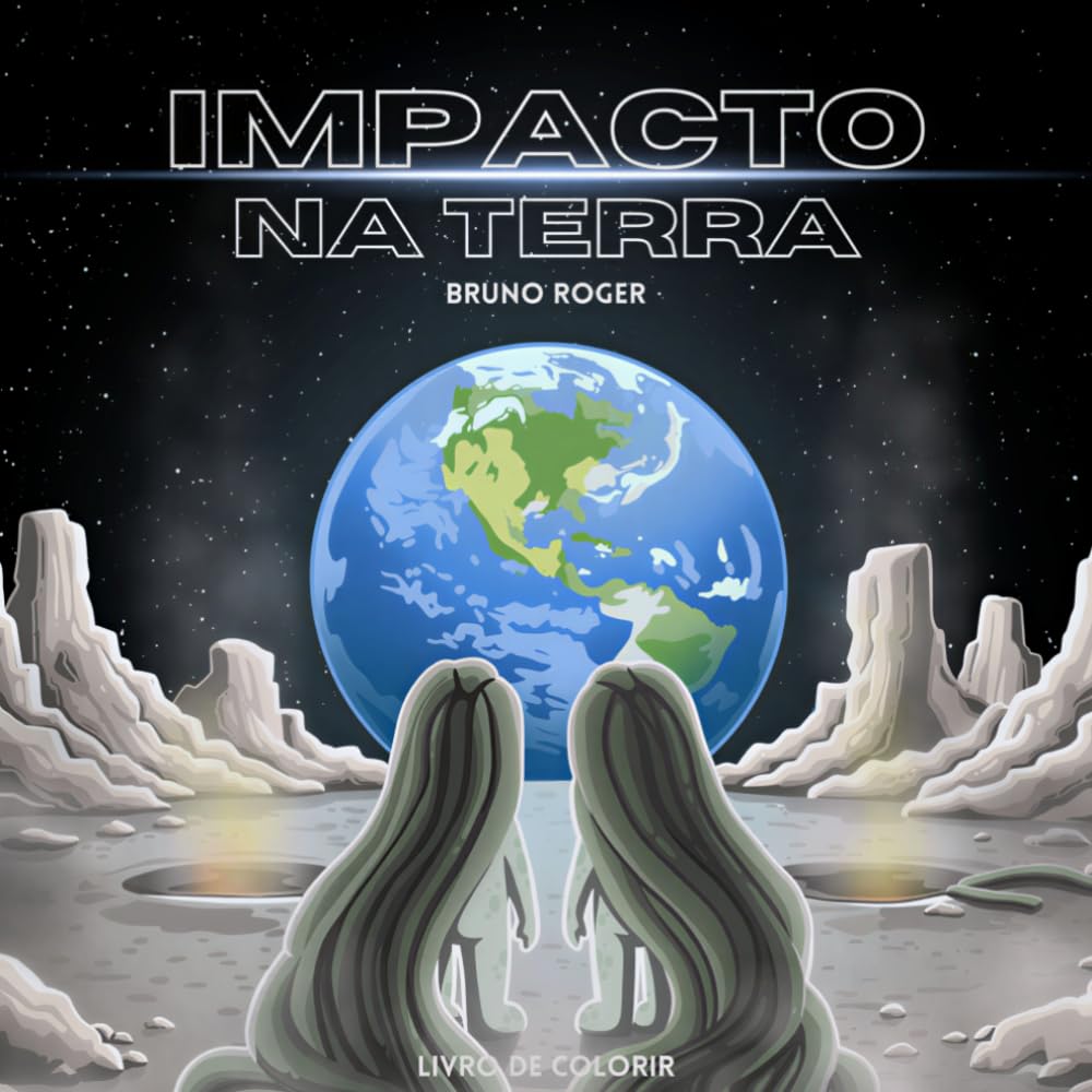 IMPACTO NA TERRA: Livro de Colorir