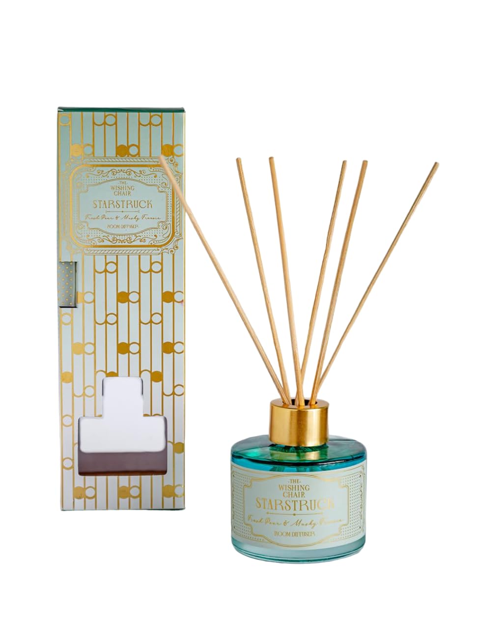 The Wishing Chair Reed Diffuser Set with 6 Sticks |Aroma Diffuser for ...