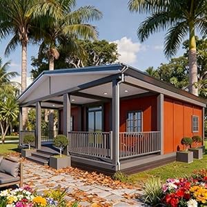Tiny Homes for Sale Prefab Luxury Villa Prefabricated Tiny Home to Live in for Adults Expandable Container House 20ft 40ft Casas Prefabricadas for Home Living Modular Foldable Portable Cabin House