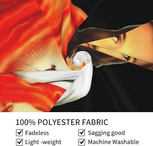 Miniatura 6 de Tapiz de corazón sagrado de Jesús para colgar en la pared de la sala de estar, decoración de pared de tapices