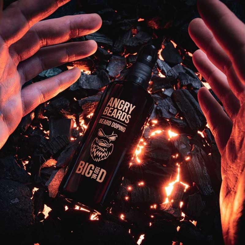 Preparat na porost brody Angry Beards Beard Doping 100ml | Odżywia skórę i brodę | Pobudza Twój zarost do wzrostu | Beard Doping Big D o pojemności 100ml starcza na ok. 3 miesiące stosowania.