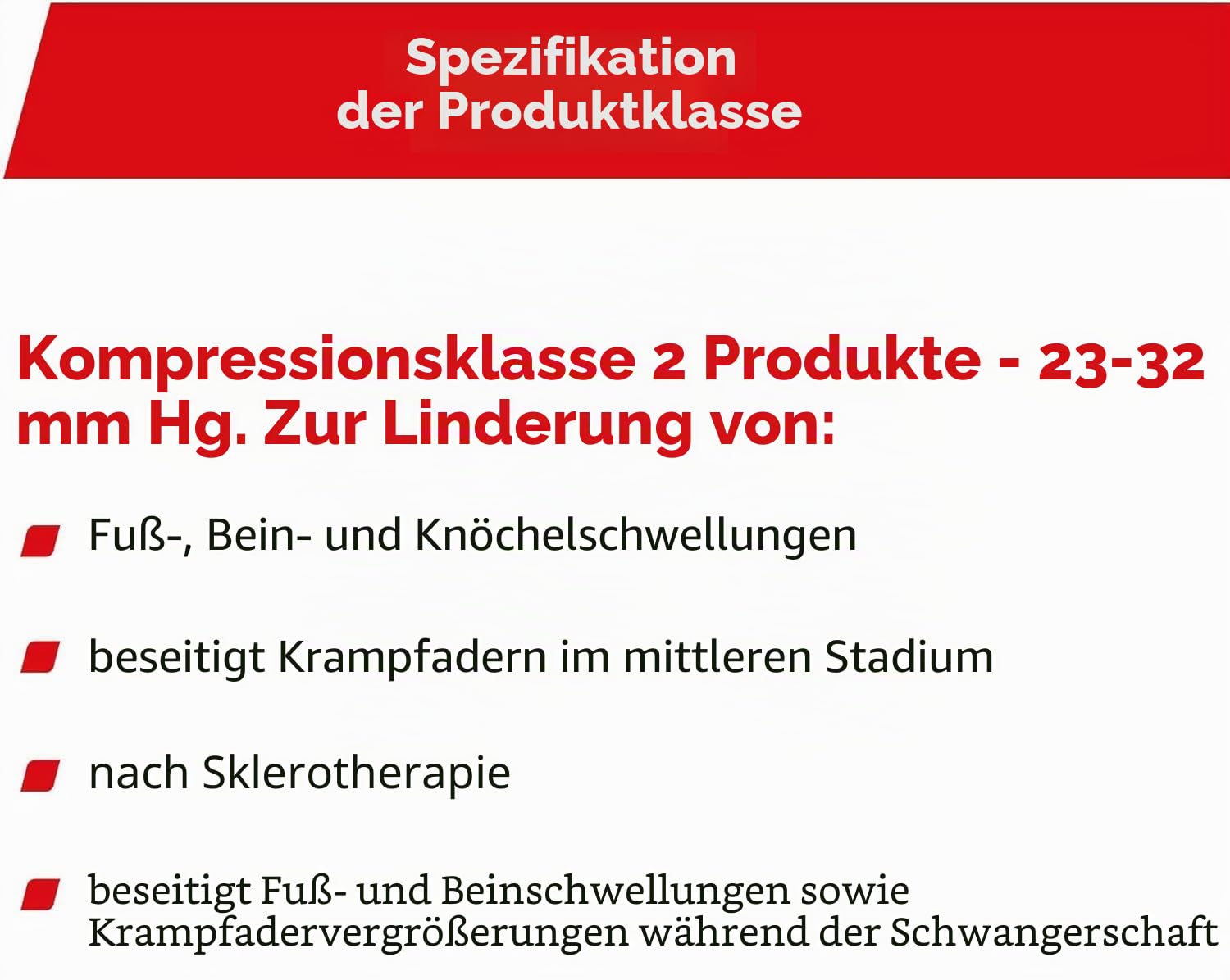 Kompressionsstrumpfhose Klasse II Geschlossene Spitze | 23–32 mmHg, Für Reisen & Alltag, Verstärkte Ferse und Spitze, Weicher Bund, Graduierte Kompression