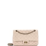 Pre-Loved Reissue 2.55 Flap Bag Quilted Aged Calfskin 225, Neutral