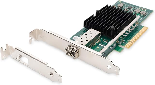 DIGITUS karta IO - PCIe - SFP+ karta sieciowa - 1 port - 10 Gigabit Ethernet - 10 Gbit/s - PCI-Express