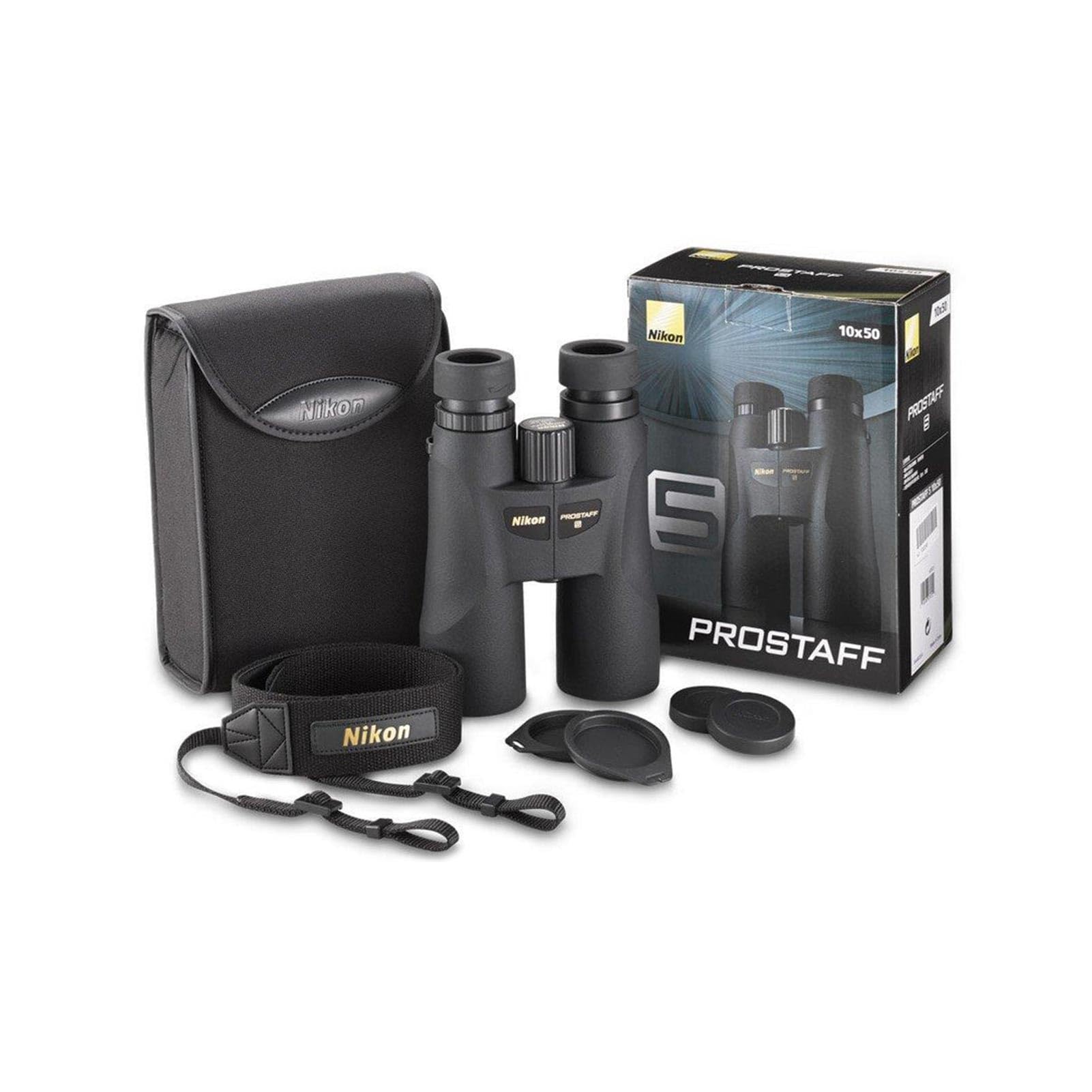 Nikon 7573 PROSTAFF 5 12X50 - Prismáticos (Negro)