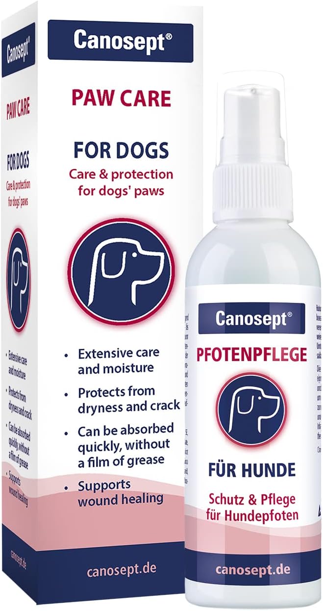 Canosept Cuidado De Las Patas 75g - Crema almohadillas perros - Crema Para El Cuidado De Las Patas Para Que Estén Suaves En Todas Las Condiciones Climáticas - Bálsamo Protector De Almohadillas Perro