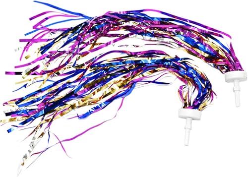 BESPORTBLE 2 pares de manillar de bicicleta para niña, cochecito, empuñadura de bicicleta, borla, campana, borla, scooter, vaporizador The Bell Bike