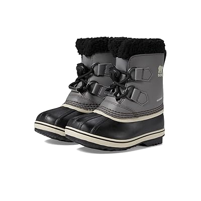 SOREL Kids Childrens Yoot Pac TP WP (Toddler/Little Kid) Kids Shoes Quarry/Black