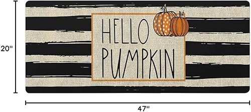 Miniatura 3 de Tapete de baño de Acción de Gracias para bañera, antideslizante, de secado rápido y absorbente, tierra de diatomeas, para ducha, dormitorio, cocina,