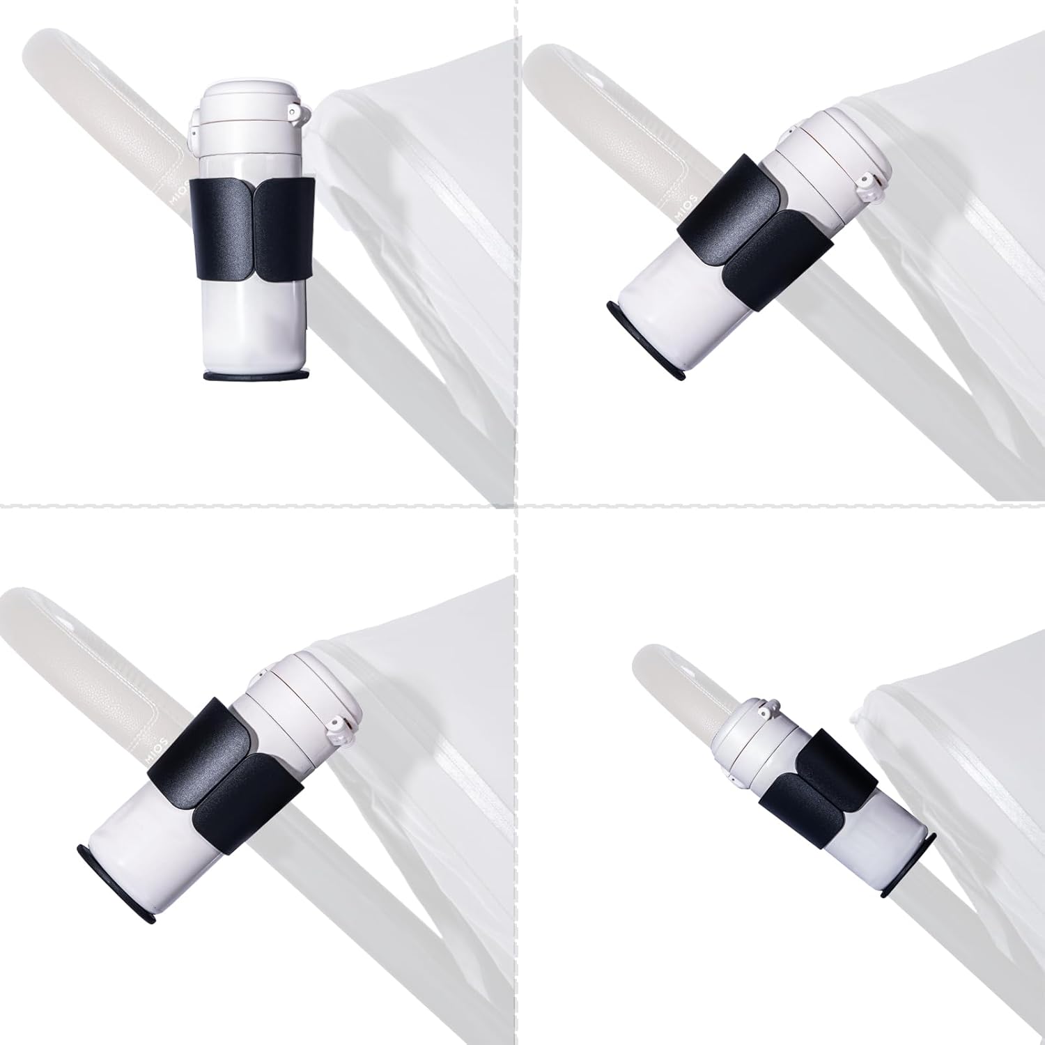 Stroller Cup Holder Parent Drink Holder fits for Cybex Stroller 3.0 inch 75mm Diameter (2)