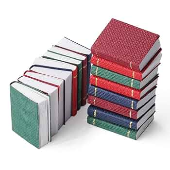 Odoria 1/12 Miniature Books 4Pcs Dollhouse Decoration Accessories, C