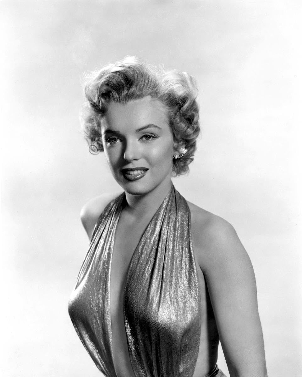 Worldphotographs Blonde And Red Marilyn Monroe 10X8 Photo