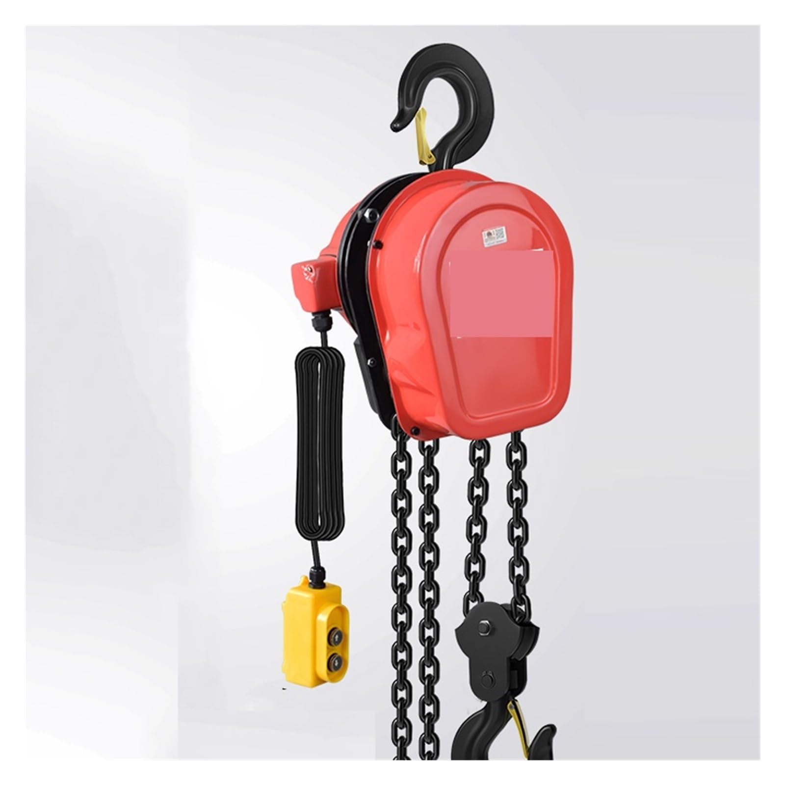Cabrestante manual portátil para remolque, polipasto de cadena eléctrico de 1 tonelada, eficiente y ahorra mano de obra, conveniente para levantar
