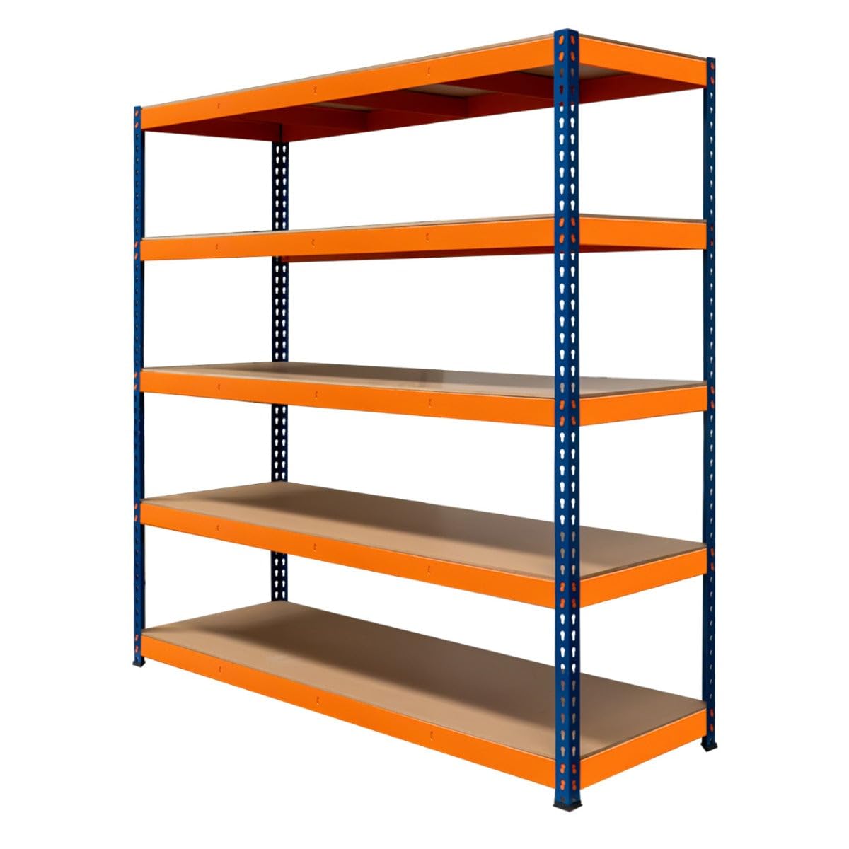 Monstershop Unisex Blue S-Rax 5 Shelf Racking - 180Cm X 180Cm X 60Cm In
