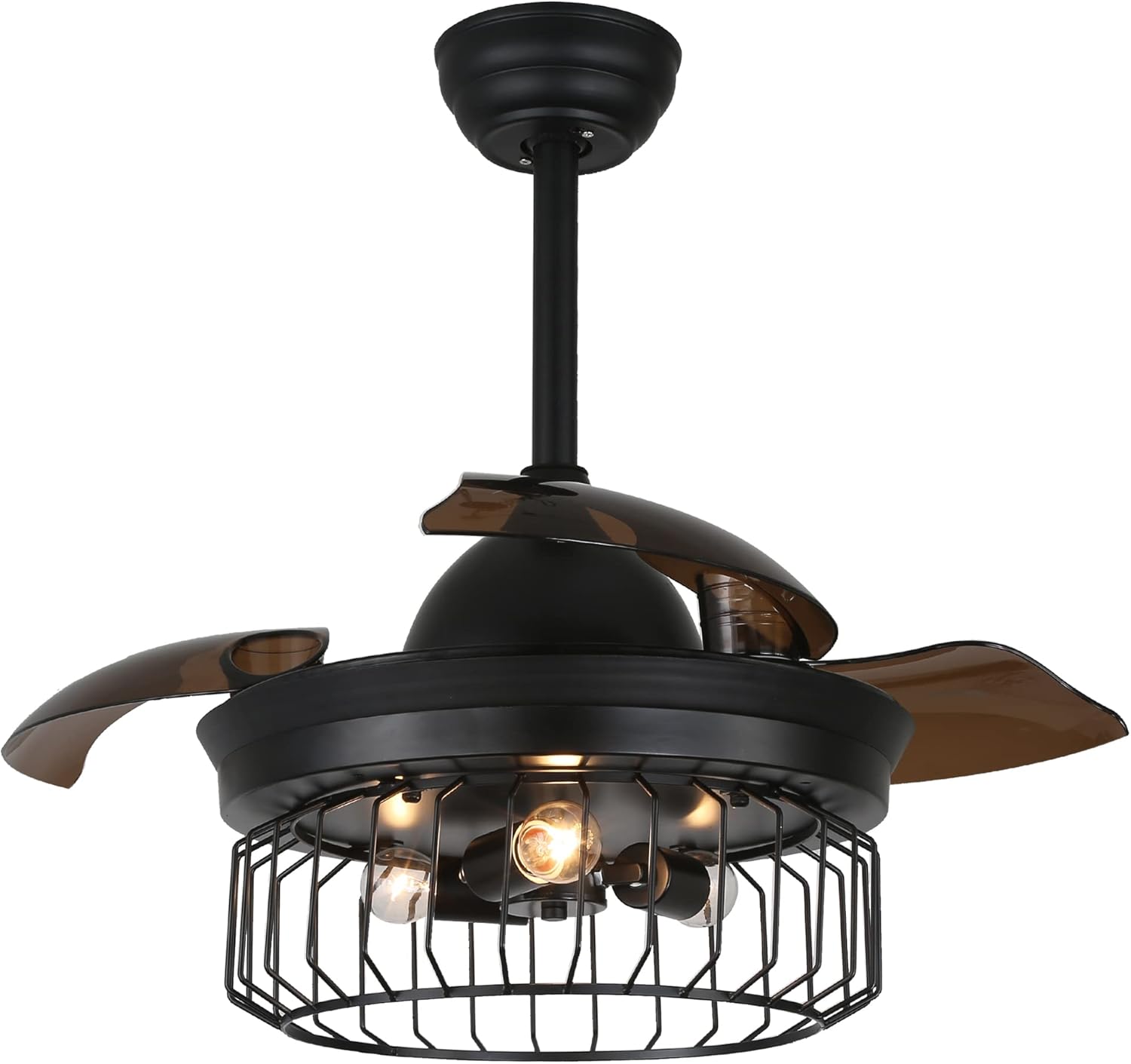 Buy Bella Depot 36Inch Industrial Iron Cage Ceiling Fan 3Light