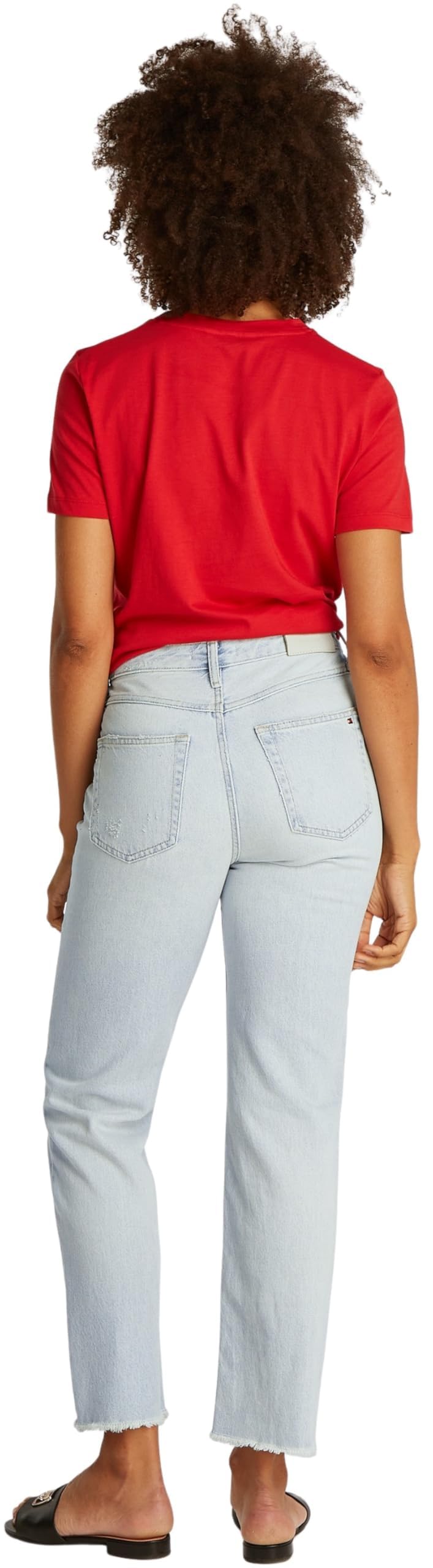 Tommy Hilfiger Classic Straight Hw A Sky Ww0ww44371 - Klasyczny prosty HW A SKY WW0WW44371 Kobiety