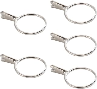 shamjina 5 Pieces, Wedding Ring Try on Tools, Ring Stone Holders, Practical, Easy to Install, Gemstone Prong Holder, Display Tool, Silver, Length 3.5cm