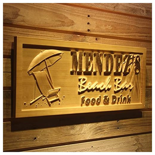 Best personalised advertising umbrellas Personalized Wooden Sign Umbrella