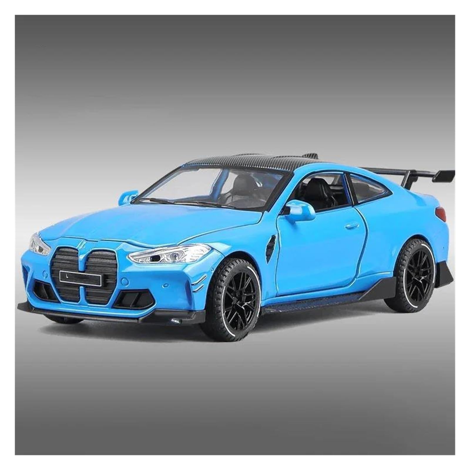 UIFCOG Die Cast Collectible Car Model 1:32 For BMW M4 IM Car Diecast Alloy Model(Blue)