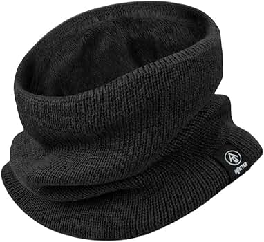 Yuson Girl - Bufanda Térmica De Invierno, De Punto, Con Forma