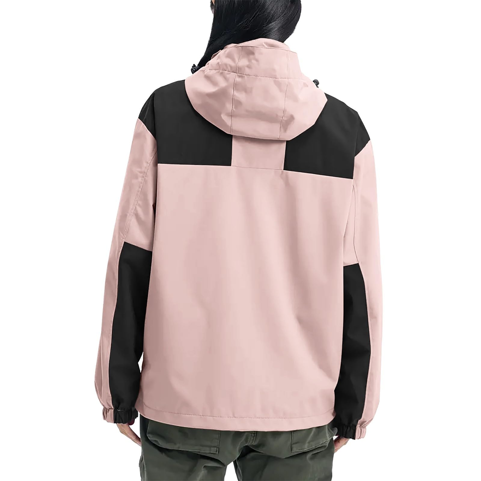 Giacca Sportiva Da Esterno Donna Staccabile Antivento E Adatta Per Alpinismo Sci Cappotto Womens Rain Jacket Impermeabile Giubbino Antipioggia Trekking Completo Regenjacke Damen Corsa