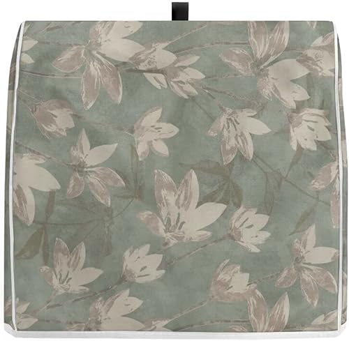 Miniatura 3 de Fundas para batidoras de soporte de flores artísticas que se ajustan a los modelos de cabezal inclinable y elevador de tazón, cubierta lavable para