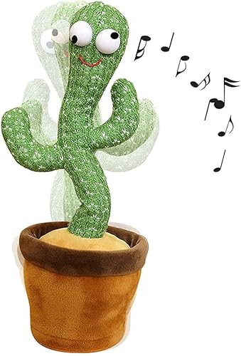 120 canciones inglesas juguetes de cactus bailarín juguete de cactus parlante canto mimando cactus repite lo que dices canta repite baila grabación