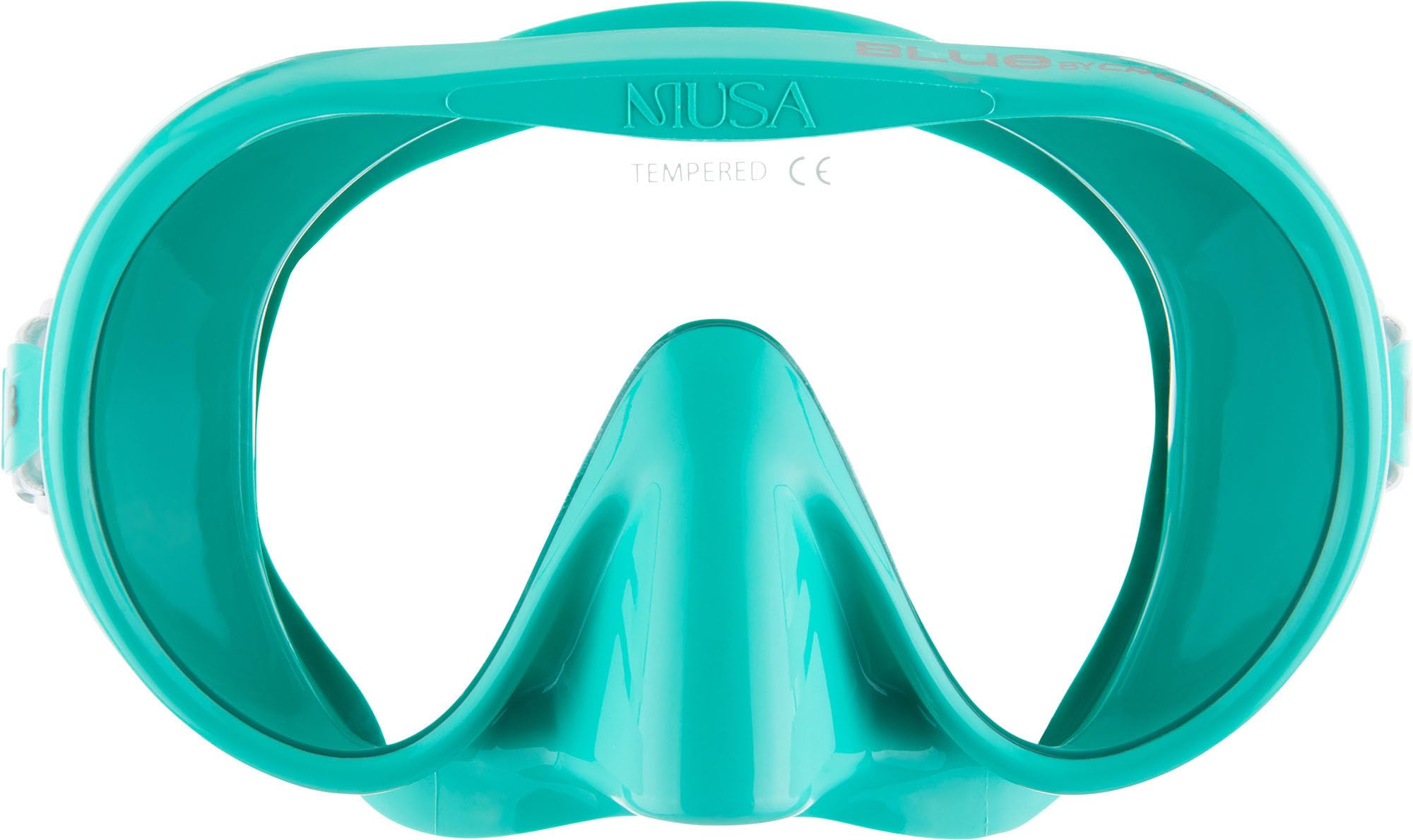 Cressi Musa Frameless Masks, Aqua Green