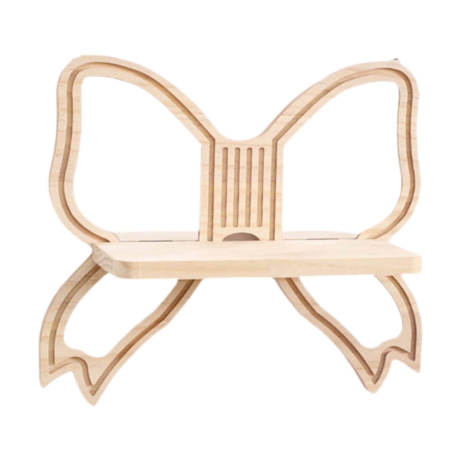 Étagère murale boucle pour ranger bureau encombré et cadre photo