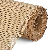 Wiener Geflecht Meterware 40x200cm PE Rattan Gurtband Offenes Rattan Geflecht für Möbel Stühle DIY-Projekte Möbeldekoration