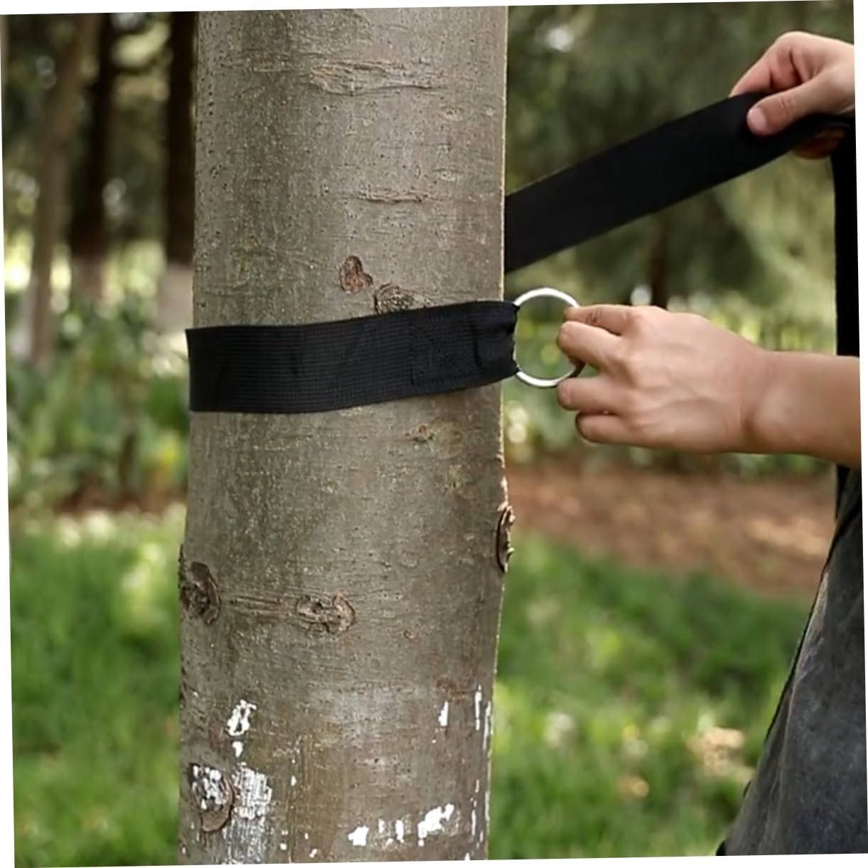 VICASKY 1set Professional Tree Hammock Straps with Heavy Duty Suspension Ropes for Outdoor Use Easy to Install Disassemble for Camping and Backyard Activities
