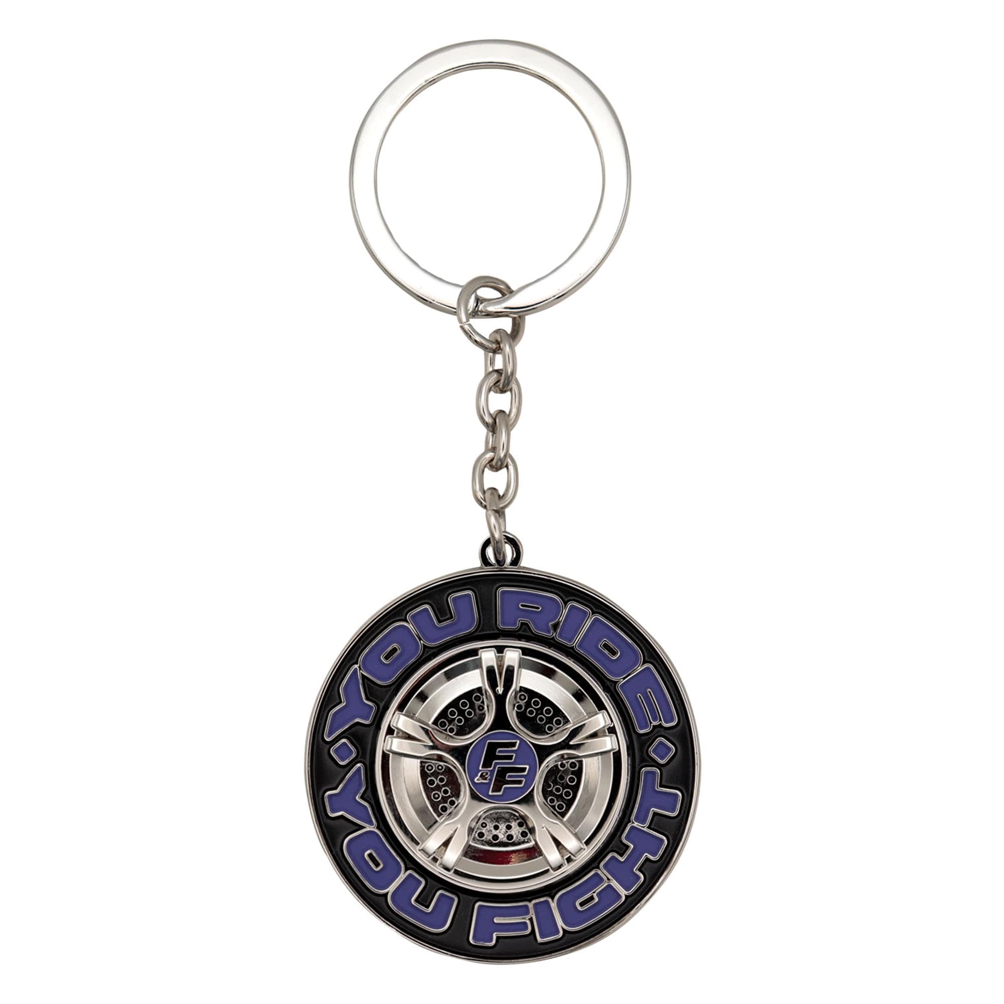 FaNaTtik Fast & Furious “You Ride You Fight” Keyring – Official Metal Keychain for Car & Movie Fans – Limited Edition Collectible from the Fast Saga Franchise