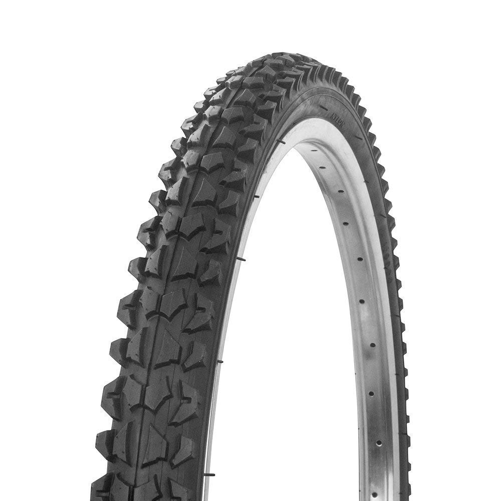Fenix Cycles Bicycle Tire Wanda 24" x 2.10" Black/Black Side Wall P-1001, for MTB Mountain Bike