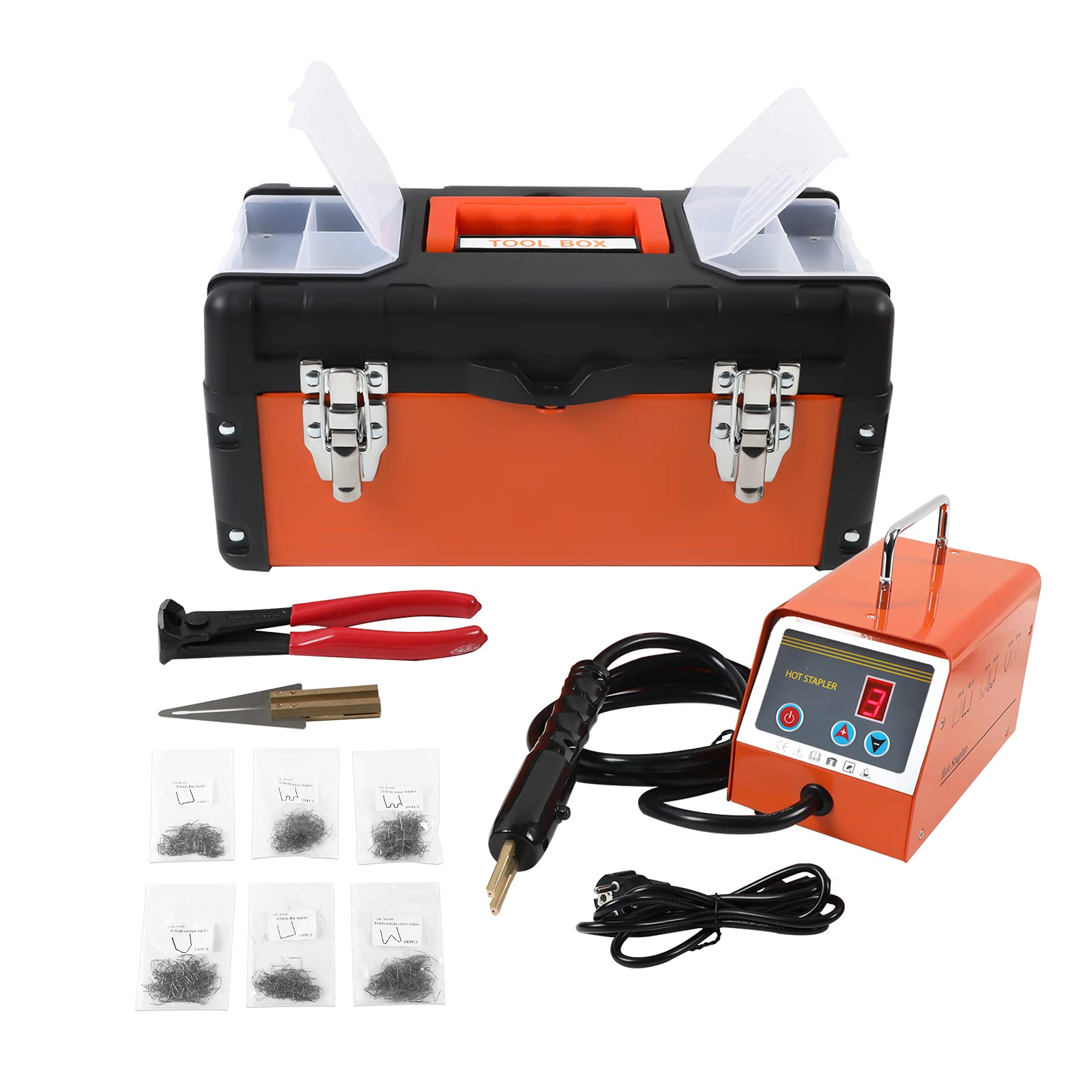 FlowerW Plastic Welding Machine 220V Hot Stapler Plastic Repair Welding Machine Kit – Hankintech