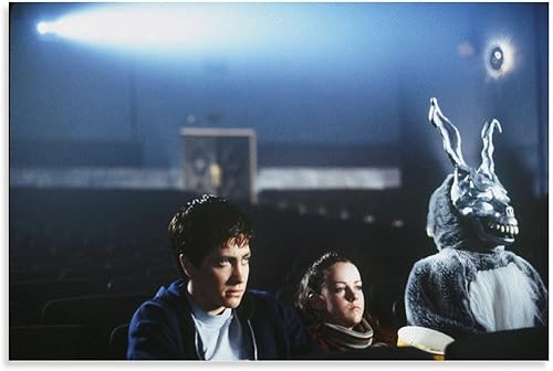 Miniatura 1 de Póster de película de terror Donnie Darko (3) pinturas artísticas de pared, lienzo, decoración de pared, decoración del hogar, decoración de sala de