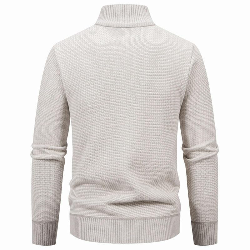 Cardigan d'hiver décontracté pour rester au chaud avec style au bureau - 5