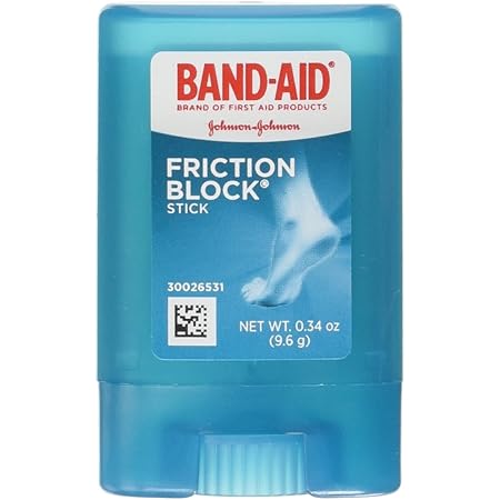 Band-Aid Friction Blister Block Stick, Pack of 1 (Packaging May Vary)