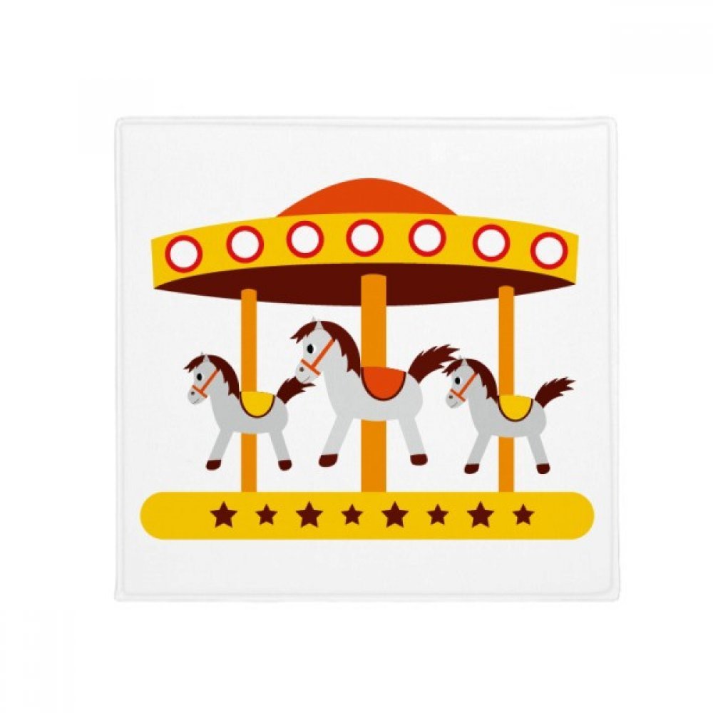 Tapis de sol carrousel pour cuisine et salle de bain carré 50x50cm lavable et protecteur