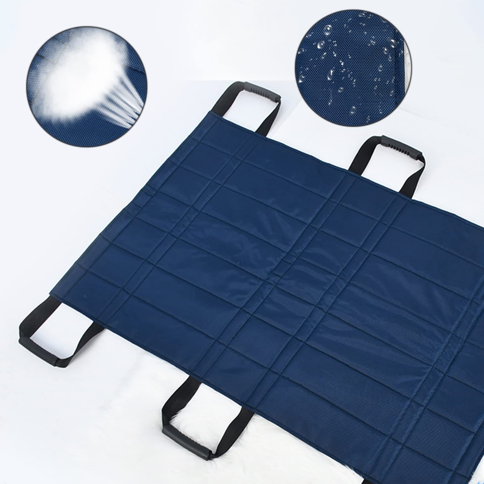 Tavole di trasferimento pazienti, Tavole di trasferimento Dispositivi di Assistenza al Letto con Nastro Scorrevole, per trasferimenti disabili e Anziani, Rotazione